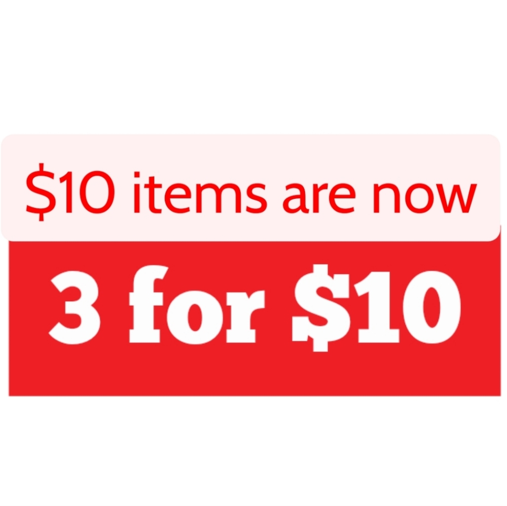 3/$10 Sale - Till End of November 2023
